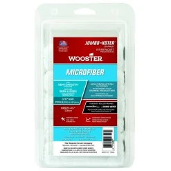 Wholesale 👍 Wooster Jumbo Koter Microfiber 4.5 in. W X 3/8 in. Mini Paint Roller Cover 10 pk 😉