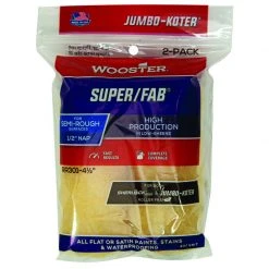 Discount ❤️ Wooster Super/Fab Fabric 4.5 in. W X 1/2 in. Mini Paint Roller Cover 2 pk ⌛