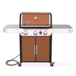 Outlet 💯 Weber Genesis E-325s 3 Burner Natural Gas Grill Copper 🥰