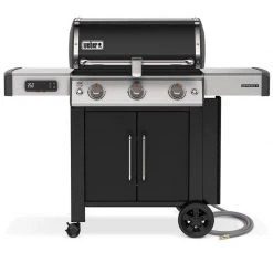 Promo โ๏ธ Weber Genesis II EX-315 3 Burner Natural Gas Bluetooth, WiFi Grill Black ๐