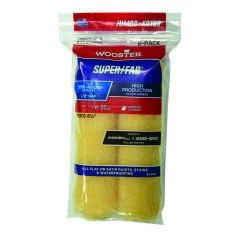 Discount 🧨 Wooster Super/Fab Fabric 6-1/2 in. W X 1/2 in. Paint Roller Cover 2 pk 😀