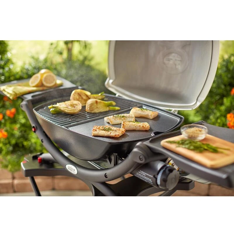Cheap ๐ Weber Q 200/2000 Cast Iron/Porcelain Grill Top Griddle 15.3 in. L X 10.8 in. W 1 pk ๐ฏ 2 Cheap ๐ Weber Q 200/2000 Cast Iron/Porcelain Grill Top Griddle 15.3 in. L X 10.8 in. W 1 pk ๐ฏ - Image 2
