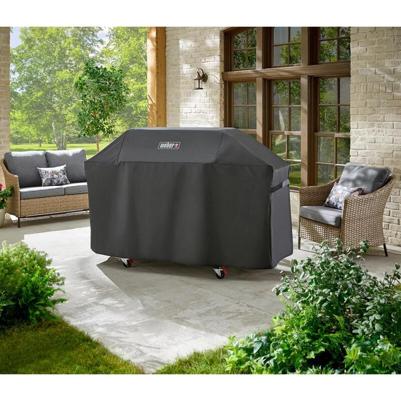 Best deal ✨ Weber Genesis 400 Series Black Grill Cover 🛒 2 Best deal ✨ Weber Genesis 400 Series Black Grill Cover 🛒 - Image 2