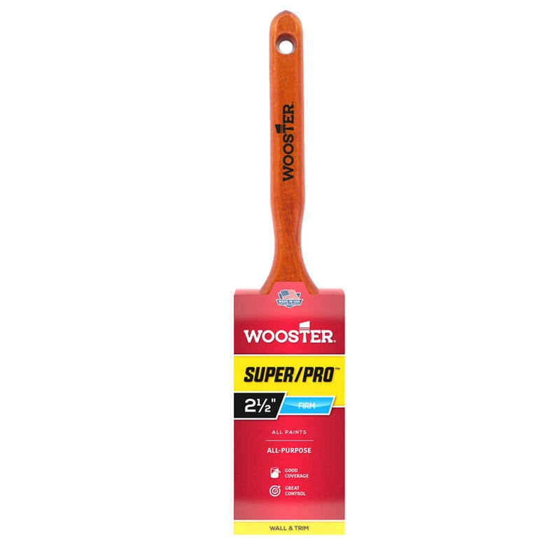 Promo π Wooster Super/Pro 2-1/2 in. Flat Paint Brush π 1 Promo π Wooster Super/Pro 2-1/2 in. Flat Paint Brush π