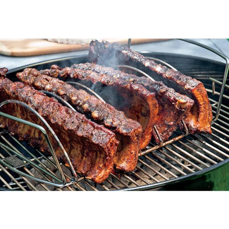 Outlet ⭐ Weber Steel Roasting Rack 17.1 in. L X 10.5 in. W 1 pk ❤️ 8 Outlet ⭐ Weber Steel Roasting Rack 17.1 in. L X 10.5 in. W 1 pk ❤️ - Image 8