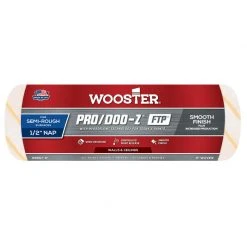 New ✨ Wooster Pro/Doo-Z FTP Synthetic Blend 9 in. W X 1/2 in. Paint Roller Cover 1 pk ❤️