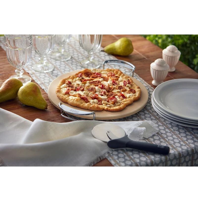 Deals ✔️ Weber Gourmet BBQ System Ceramic Beige Grill Pizza Stone 1 🛒 8 Deals ✔️ Weber Gourmet BBQ System Ceramic Beige Grill Pizza Stone 1 🛒 - Image 8