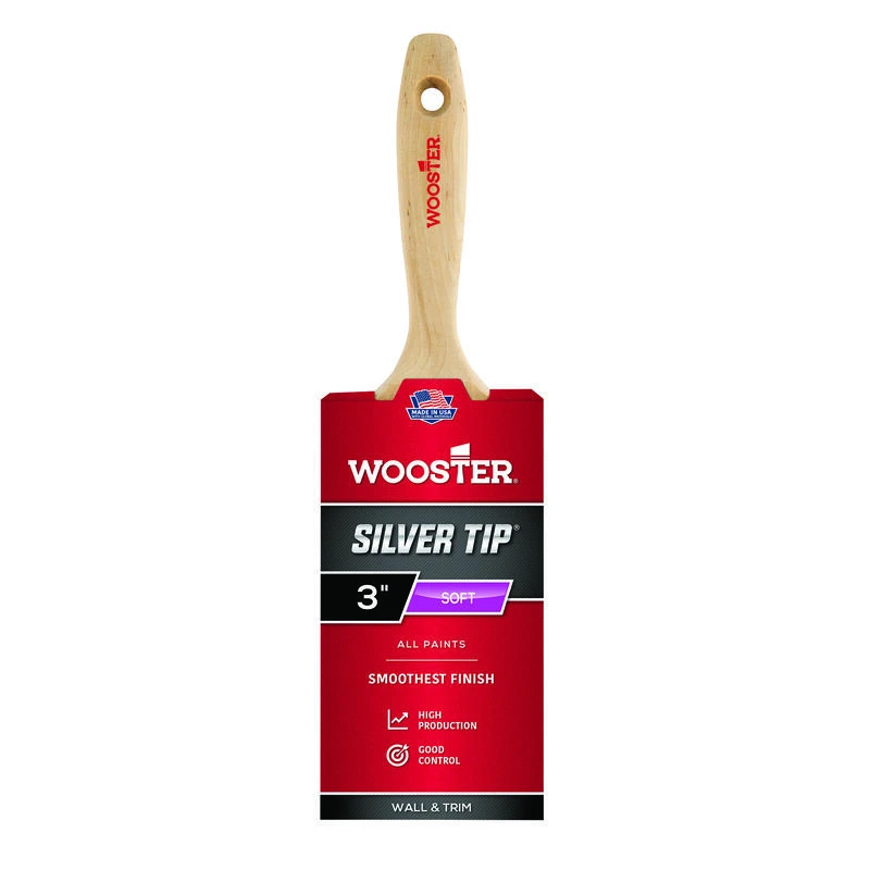 Best Sale ⭐ Wooster Silver Tip 3 in. Soft Flat Paint Brush 🤩 1 Best Sale ⭐ Wooster Silver Tip 3 in. Soft Flat Paint Brush 🤩