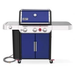 Best reviews of โ Weber Genesis E-335 3 Burner Natural Gas Grill Deep Ocean Blue ๐