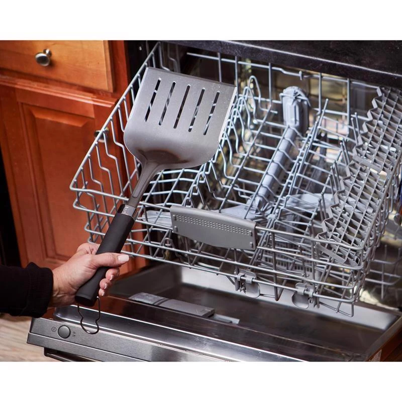 Best Pirce ๐ Weber Precision Stainless Steel Black/Silver Grill Spatula 1 pc โจ 2 Best Pirce ๐ Weber Precision Stainless Steel Black/Silver Grill Spatula 1 pc โจ - Image 2