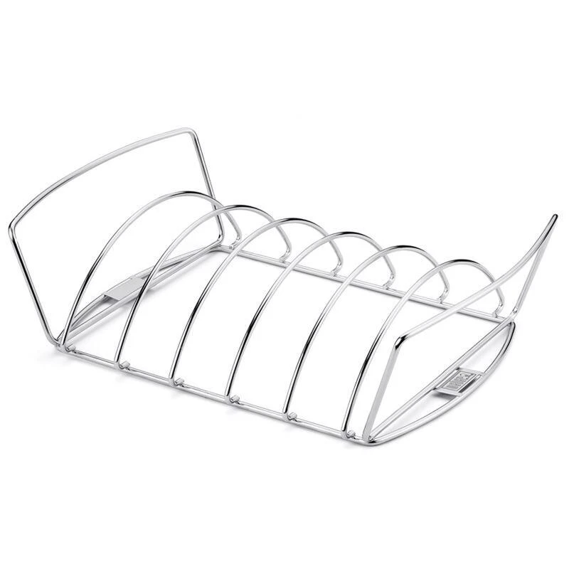 Outlet ⭐ Weber Steel Roasting Rack 17.1 in. L X 10.5 in. W 1 pk ❤️ 4 Outlet ⭐ Weber Steel Roasting Rack 17.1 in. L X 10.5 in. W 1 pk ❤️ - Image 4