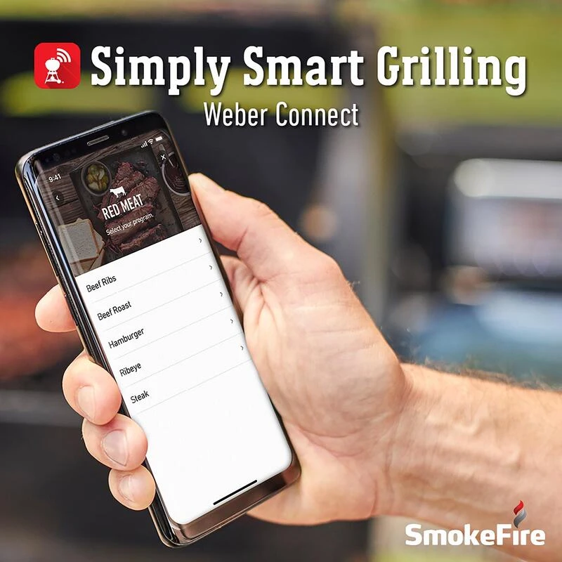 Outlet โค๏ธ Weber SmokeFire EX4 2nd Gen Wood Pellet WiFi Grill Black ๐ 8 Outlet โค๏ธ Weber SmokeFire EX4 2nd Gen Wood Pellet WiFi Grill Black ๐ - Image 8