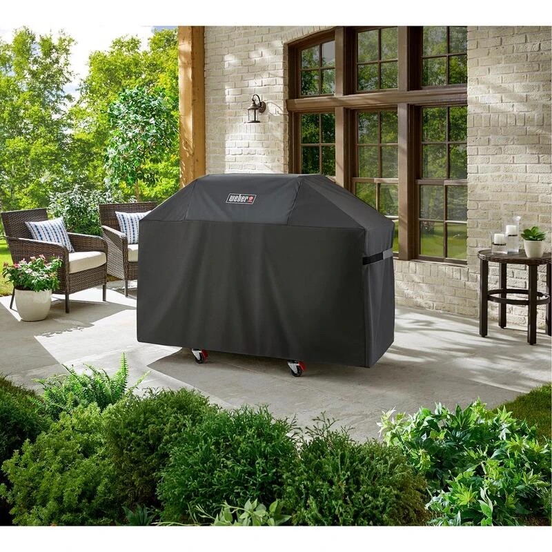 Hot Sale ⌛ Weber Genesis 300 Series Black Grill Cover ⌛ 2 Hot Sale ⌛ Weber Genesis 300 Series Black Grill Cover ⌛ - Image 2