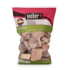 Best deal 👍 Weber Firespice Apple All Natural Apple Wood Smoking Chunks 350 cu in 🔔