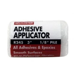 Discount 🎉 Wooster Woven Fabric 3 in. W X 1/8 in. Regular Adhesive Applicator Roller Cover 1 pk ✔️