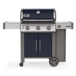 Best Sale 👏 Weber Genesis II E-315 3 Burner Liquid Propane Grill Indigo ✨