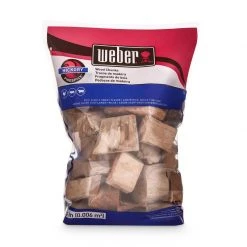 Coupon 😀 Weber Firespice Hickory All Natural Hickory Wood Smoking Chunks 350 cu in 😉