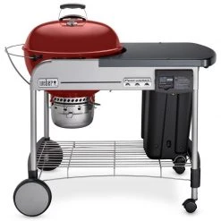 Promo โจ Weber 22 in. Performer Deluxe Charcoal Grill Crimson โค๏ธ