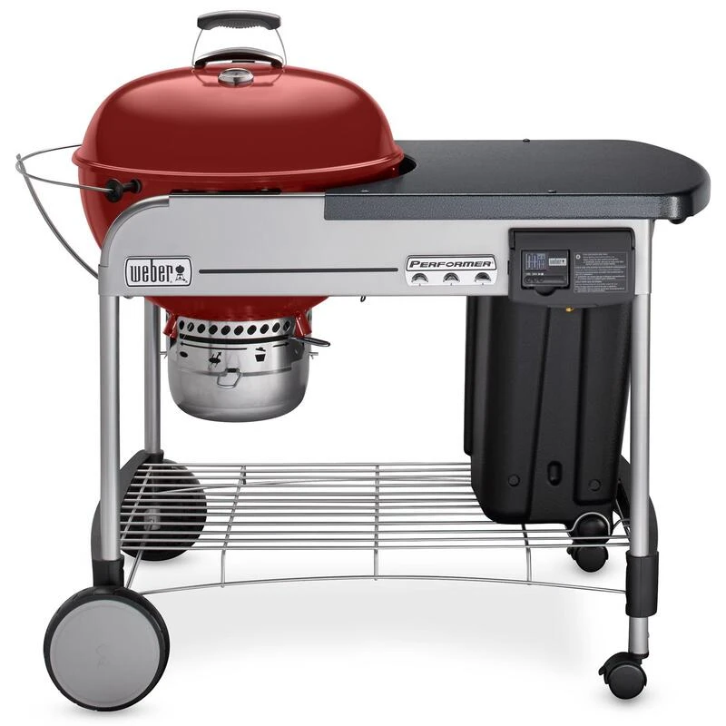 Promo ✨ Weber 22 in. Performer Deluxe Charcoal Grill Crimson ❤️ 1 Promo ✨ Weber 22 in. Performer Deluxe Charcoal Grill Crimson ❤️