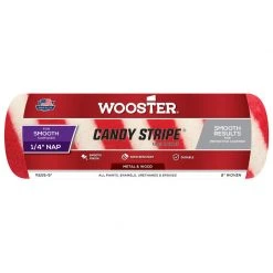Deals 🌟 Wooster Candy Stripe Mohair Blend 9 in. W X 1/4 in. Regular Paint Roller Cover 1 pk 🛒