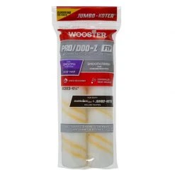 Budget ❤️ Wooster Jumbo-Koter Woven 6-1/2 in. W X 3/16 in. Paint Roller Cover 2 pk 🧨