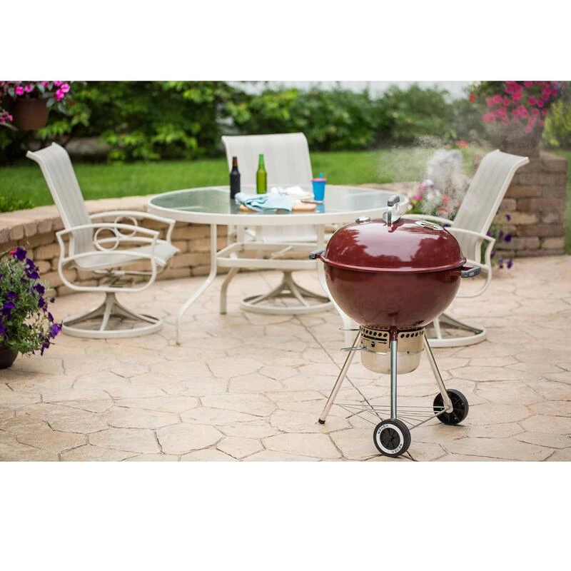 Deals ๐ Weber 22 in. Original Kettle Premium Charcoal Grill Crimson โ 9 Deals ๐ Weber 22 in. Original Kettle Premium Charcoal Grill Crimson โ - Image 9