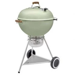 Outlet Weber Store 31 Flash Sale 🥰 Weber 22 in. Kettle Charcoal Grill Diner Green ⌛