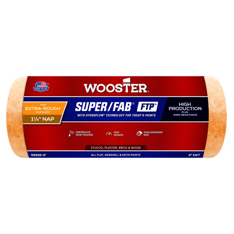 Best reviews of βοΈ Wooster Super/Fab Synthetic Blend 9 in. W X 1-1/4 in. Paint Roller Cover 1 pk π 1 Best reviews of βοΈ Wooster Super/Fab Synthetic Blend 9 in. W X 1-1/4 in. Paint Roller Cover 1 pk π
