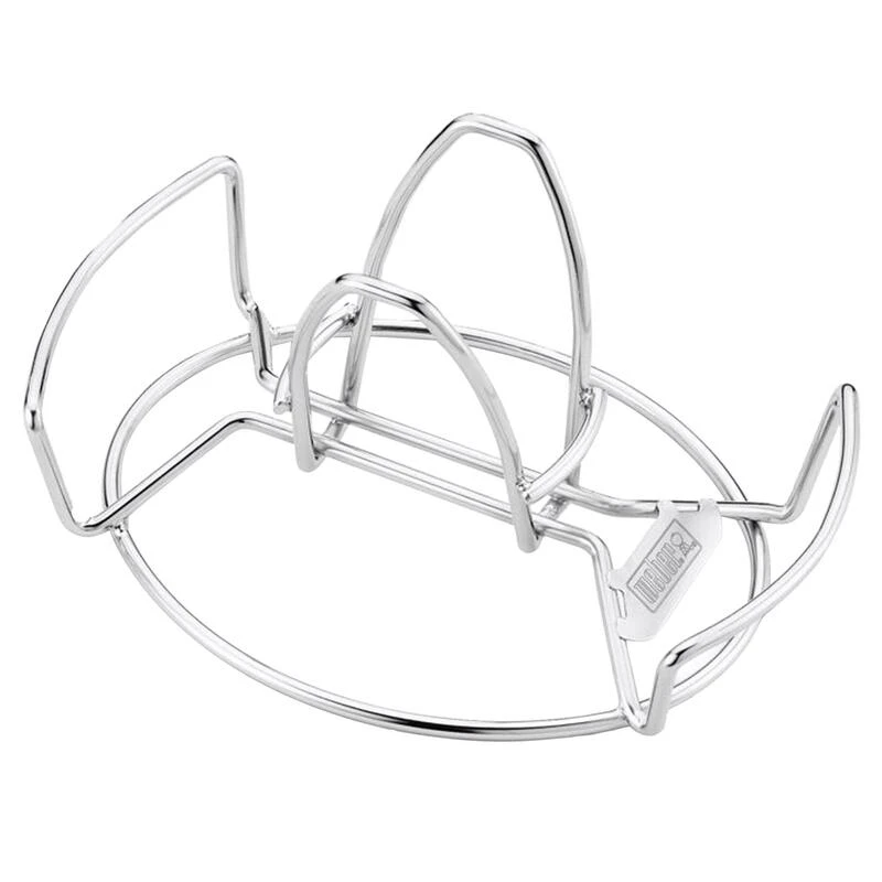 Brand new ✔️ Weber Steel Poultry Roaster 9.3 in. L X 6.2 in. W 1 pk ⭐ 1 Brand new ✔️ Weber Steel Poultry Roaster 9.3 in. L X 6.2 in. W 1 pk ⭐