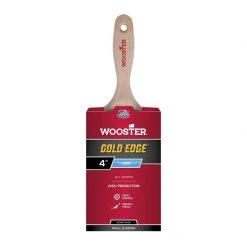 Best Pirce ❤️ Wooster Gold Edge 4 in. Straight Paint Brush 🎉