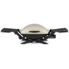 Wholesale ⌛ Weber Q2000 1 Burner Liquid Propane Grill Titanium 💯