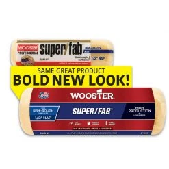 New ✨ Wooster Super/Fab Knit 9 in. W X 1/2 in. Regular Paint Roller Cover 1 pk ✨ -Outlet Weber Store 84fe09ae 3aaa 434e 8fc4 5edbe67f93d7