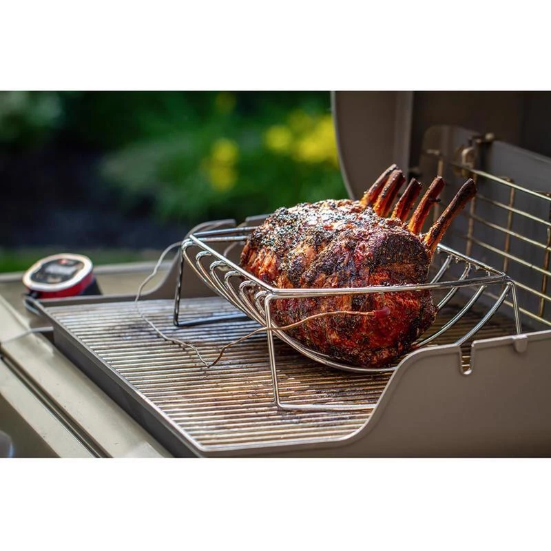 Outlet ⭐ Weber Steel Roasting Rack 17.1 in. L X 10.5 in. W 1 pk ❤️ 6 Outlet ⭐ Weber Steel Roasting Rack 17.1 in. L X 10.5 in. W 1 pk ❤️ - Image 6