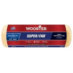 New ✨ Wooster Super/Fab Knit 9 in. W X 1/2 in. Regular Paint Roller Cover 1 pk ✨
