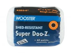 Deals 👍 Wooster Super Doo-Z Fabric 4 in. W X 3/4 in. Paint Roller Cover 1 pk 🎁