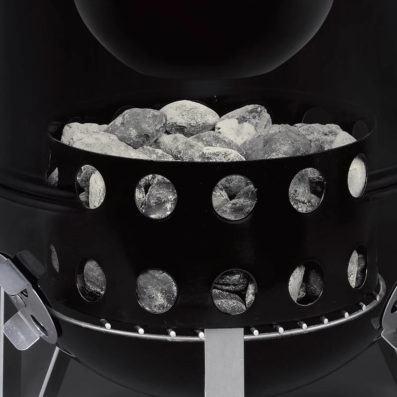Brand new 🥰 Weber Smokey Mountain Charcoal/Wood Bullet Smoker Black ⭐ 5 Brand new 🥰 Weber Smokey Mountain Charcoal/Wood Bullet Smoker Black ⭐ - Image 5