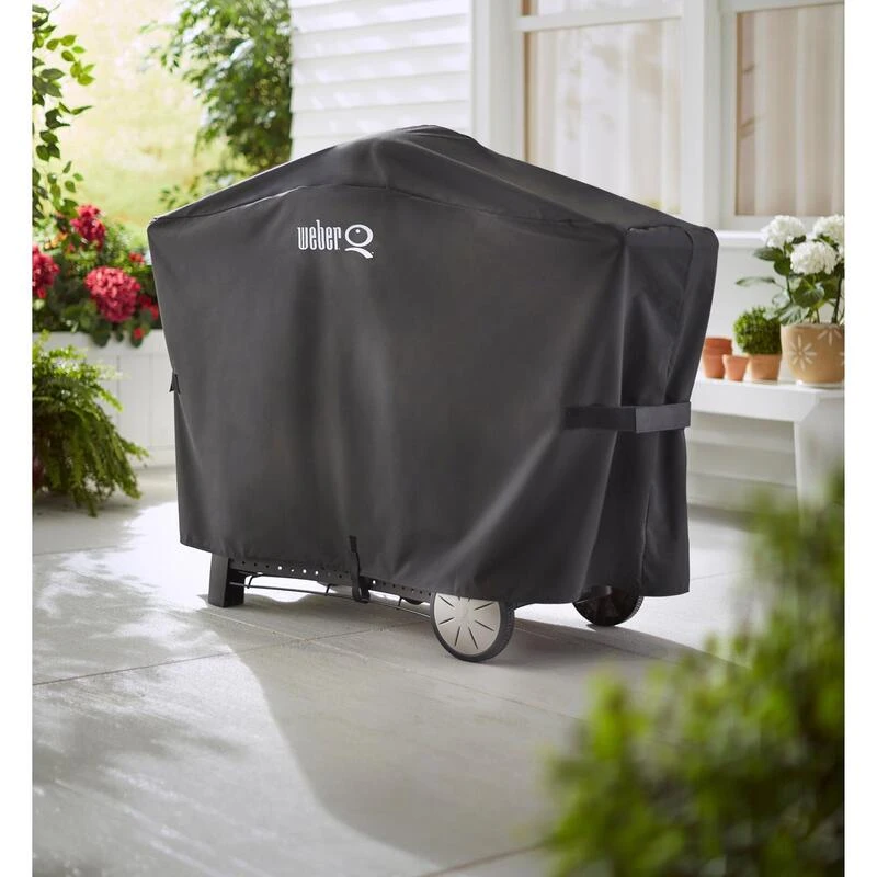 Flash Sale ✔️ Weber Q2000/3000 w/Cart Black Grill Cover ❤️ 2 Flash Sale ✔️ Weber Q2000/3000 w/Cart Black Grill Cover ❤️ - Image 2
