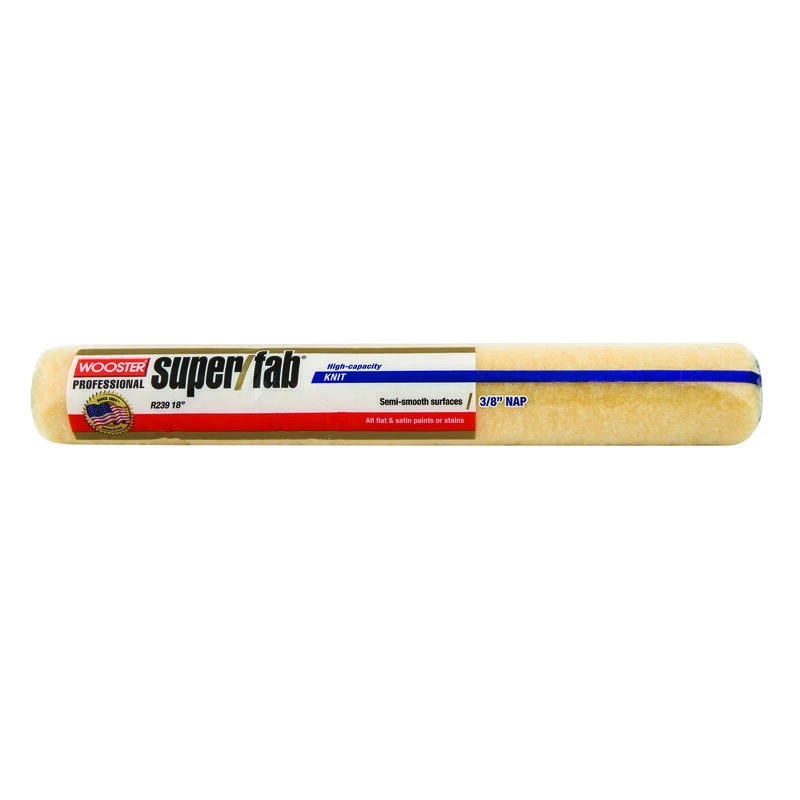 Best deal ✨ Wooster Super/Fab Fabric 18 in. W X 3/8 in. Regular Paint Roller Cover 1 pk ❤️ 1 Best deal ✨ Wooster Super/Fab Fabric 18 in. W X 3/8 in. Regular Paint Roller Cover 1 pk ❤️