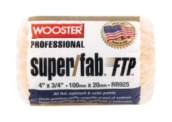 Promo ⭐ Wooster Super/Fab FTP Synthetic Blend 4 in. W X 3/4 in. Trim Paint Roller Cover 1 pk 🛒
