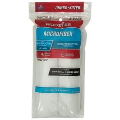 Best Sale ๐ Wooster Jumbo-Koter Microfiber 6-1/2 in. W X 3/8 in. Paint Roller Cover 2 pk โ