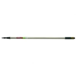Wholesale 😀 Wooster Sherlock Telescoping 4-8 ft. L X 1 in. D Aluminum Extension Pole Black/White ❤️