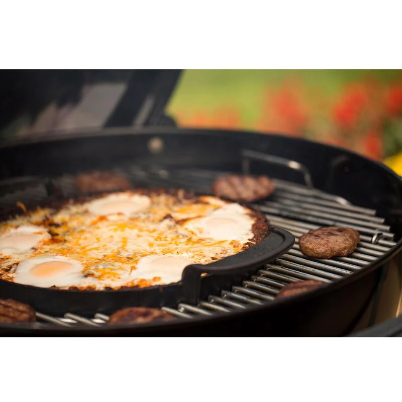 Brand new π Weber Gourmet BBQ System Cast Iron/Porcelain Grill Top Griddle 15.2 in. L X 12 in. W 1 pk β€οΈ 5 Brand new π Weber Gourmet BBQ System Cast Iron/Porcelain Grill Top Griddle 15.2 in. L X 12 in. W 1 pk β€οΈ - Image 5
