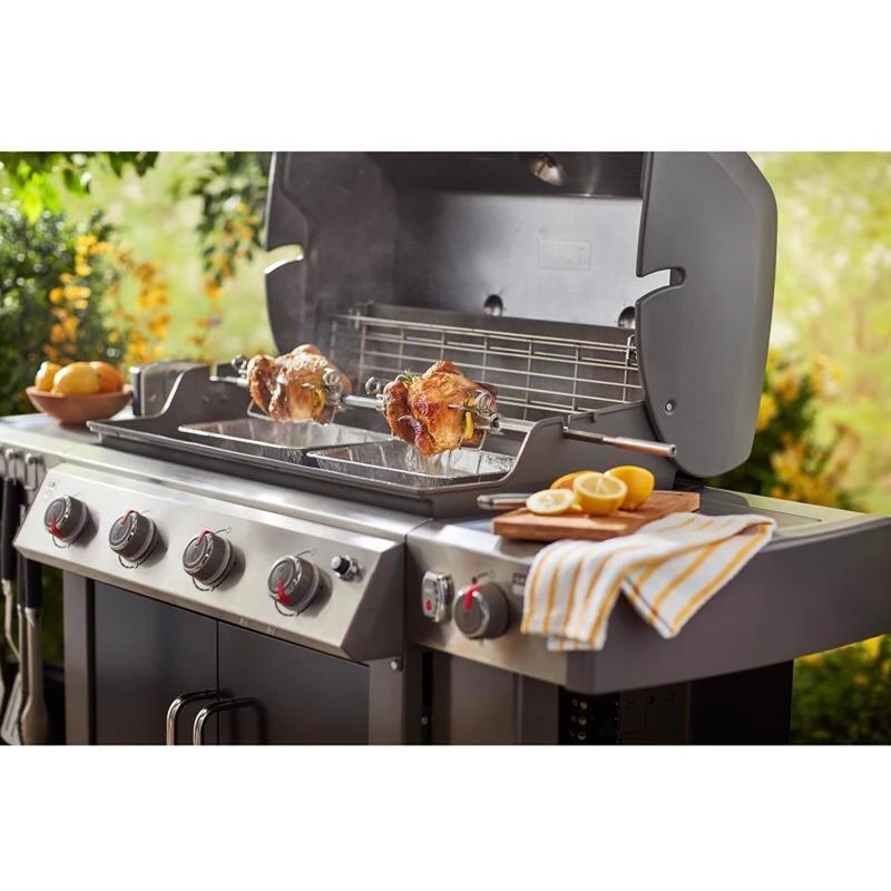 Coupon ✔️ Weber Genesis 400/600 Series Stainless Steel Grill Rotisserie 55.7 in. L X 4.4 in. W 1 pk 🎁 7 Coupon ✔️ Weber Genesis 400/600 Series Stainless Steel Grill Rotisserie 55.7 in. L X 4.4 in. W 1 pk 🎁 - Image 7