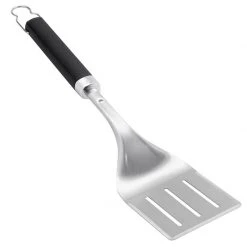 Outlet Weber Store 24 Buy 🥰 Weber Precision Stainless Steel Black/Silver Grill Spatula 1 pc ❤️