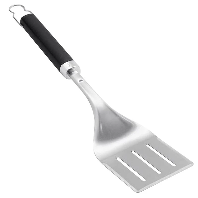 Buy 🥰 Weber Precision Stainless Steel Black/Silver Grill Spatula 1 pc ❤️ 1 Buy 🥰 Weber Precision Stainless Steel Black/Silver Grill Spatula 1 pc ❤️