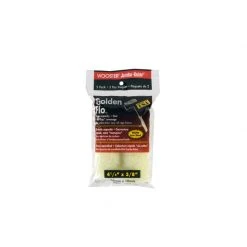 Promo 🌟 Wooster Golden Flo Fabric 4.5 in. W X 3/8 in. Trim Paint Roller Cover 2 pk 💯