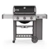 New ⭐ Weber Genesis II E-310 3 Burner Liquid Propane Grill Black 🎉