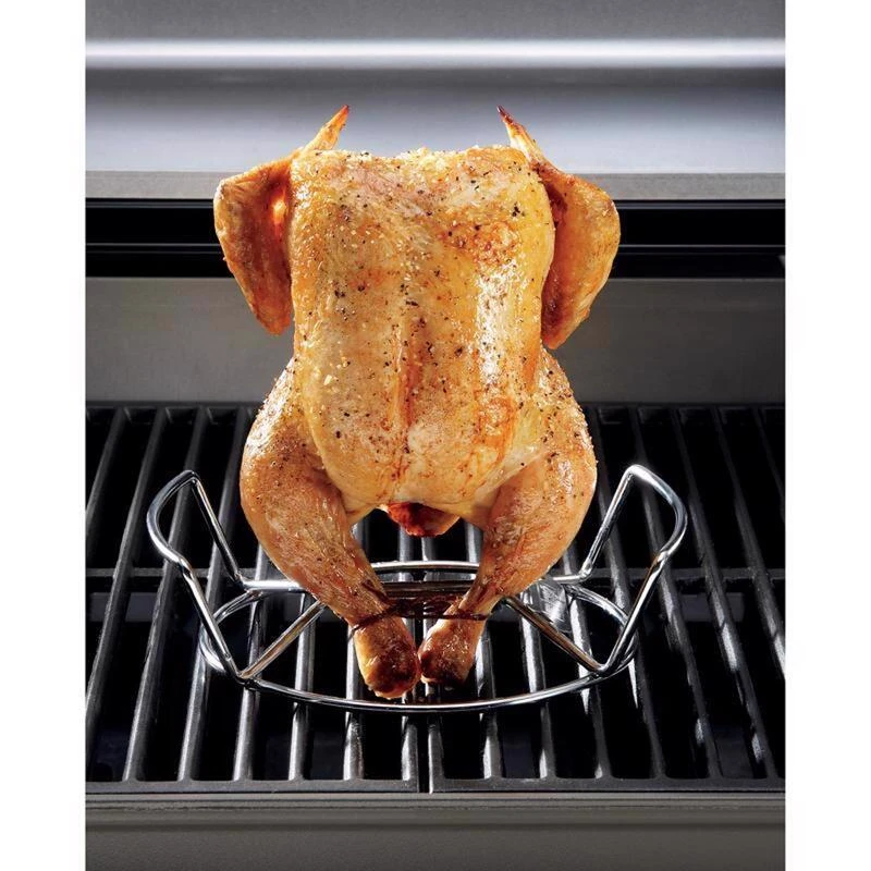 Brand new ✔️ Weber Steel Poultry Roaster 9.3 in. L X 6.2 in. W 1 pk ⭐ 2 Brand new ✔️ Weber Steel Poultry Roaster 9.3 in. L X 6.2 in. W 1 pk ⭐ - Image 2