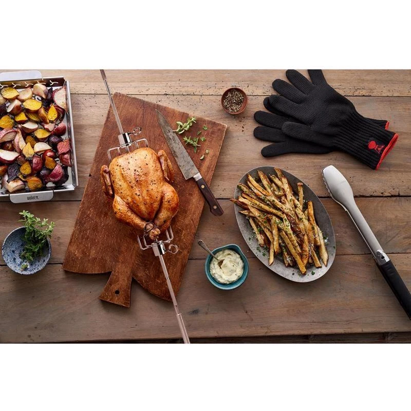 Coupon ✔️ Weber Genesis 400/600 Series Stainless Steel Grill Rotisserie 55.7 in. L X 4.4 in. W 1 pk 🎁 6 Coupon ✔️ Weber Genesis 400/600 Series Stainless Steel Grill Rotisserie 55.7 in. L X 4.4 in. W 1 pk 🎁 - Image 6