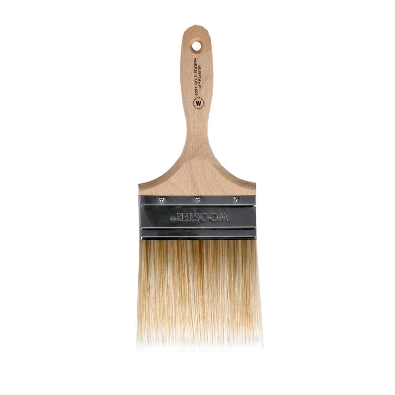 Best Pirce ❤️ Wooster Gold Edge 4 in. Straight Paint Brush 🎉 2 Best Pirce ❤️ Wooster Gold Edge 4 in. Straight Paint Brush 🎉 - Image 2